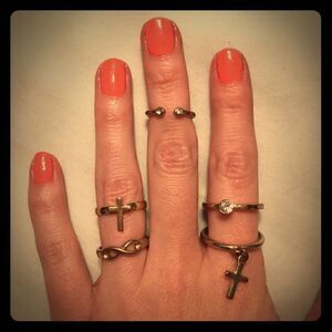 Midi ring set 